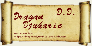 Dragan Đukarić vizit kartica